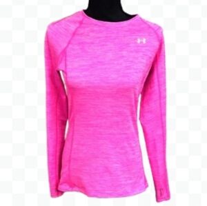 Under Armour Pink Womens Workout Top Sz M
